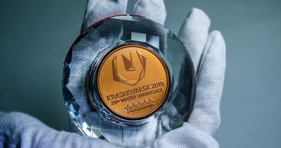 В Хакасии появилась гигантская «Медаль Универсиады»