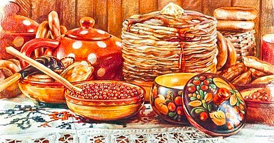 Жителей и гостей Абакана приглашают отведать традиционные масленичные блюда